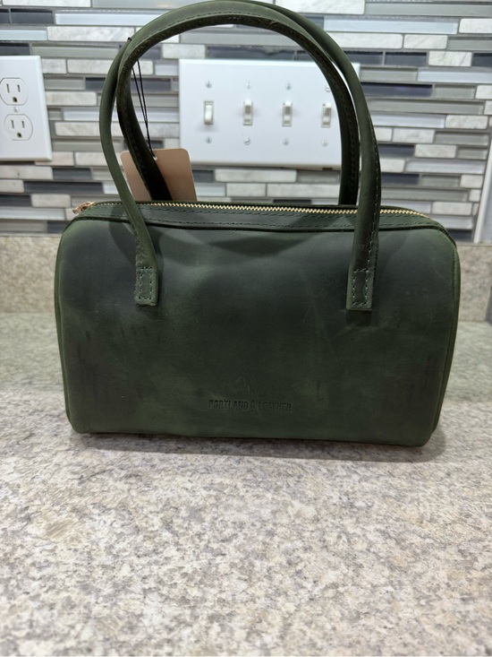 Portland Leather Handbags - Portland Leather Evergreen large Sloan Leather doctor Bag
